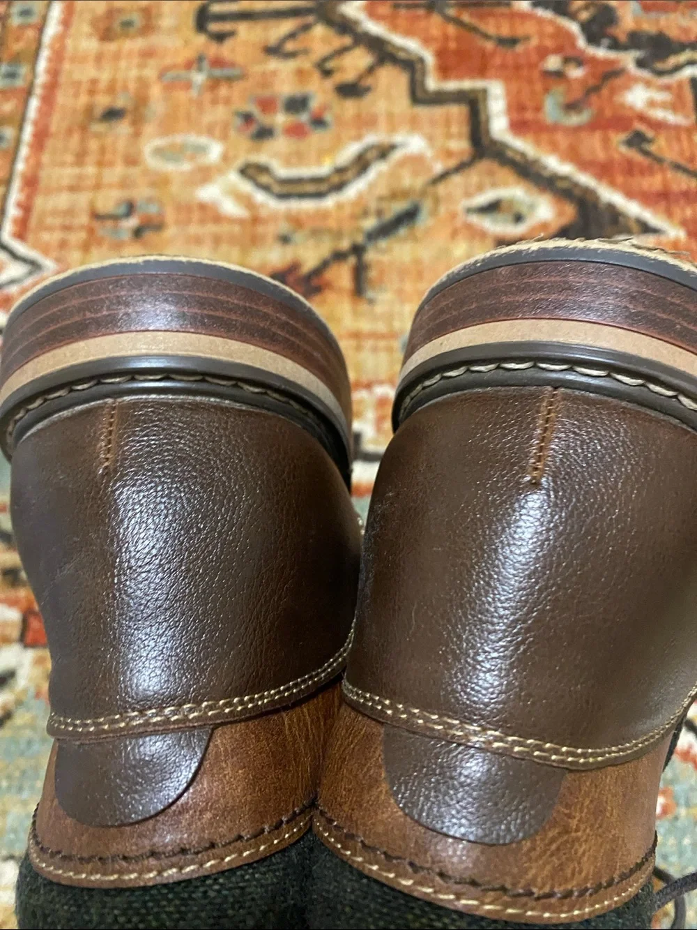 Hawker Rye Men's Brown Leather Chukka Boots with Padded Collar